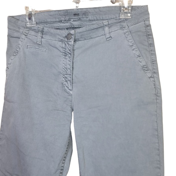 Brax Feel Good Gray Chino Style Jeans Women's SZ 29 - Picture 7 of 11